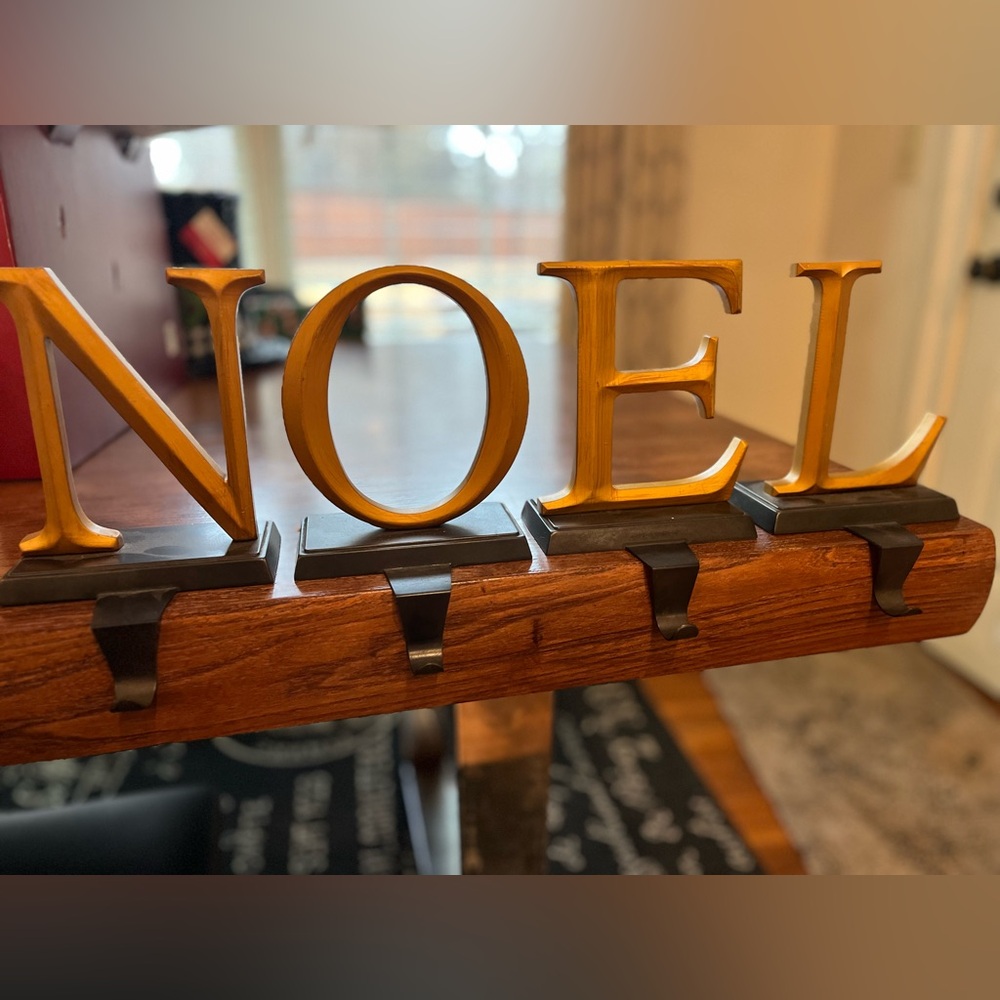 Pottery Barn Noel Stocking Holders